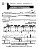 All American Hometown Band Handbell sheet music cover